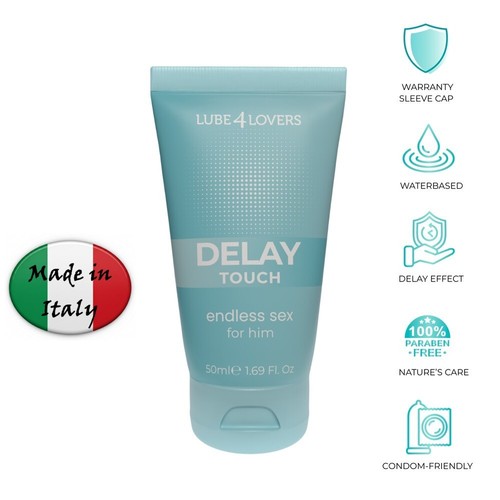 Gel per uomo delay - delay, touch