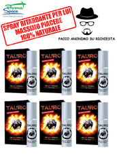 6 PEZZI Spray ritardante uomo